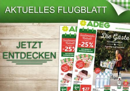 Das neue ADEG-Flugblatt